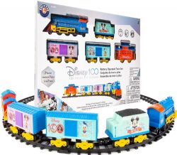 ENSEMBLE DE MINI TRAIN À PILES - DISNEY 100 CELEBRATION